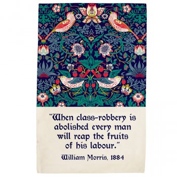 William Morris Strawberry Thief Organic Cotton Towel