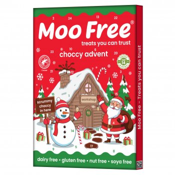 Moo Free Advent Calendar Milk Chocolate - 70g