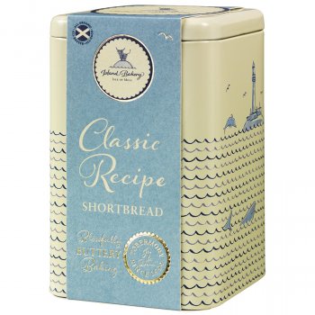 Island Bakery Organics Classic Recipe Shortbread Tin - 175g