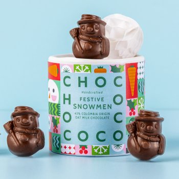 Chococo Oat M!lk Mini Snowmen Tube - 100g