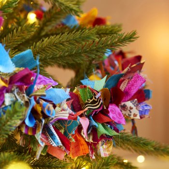 Sari Tinsel Garland - Multi - 200cm