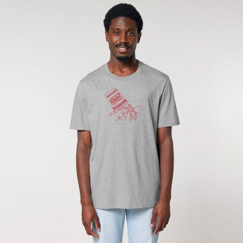 Frank & Faith Hermit Crab T-Shirt - Heather Grey