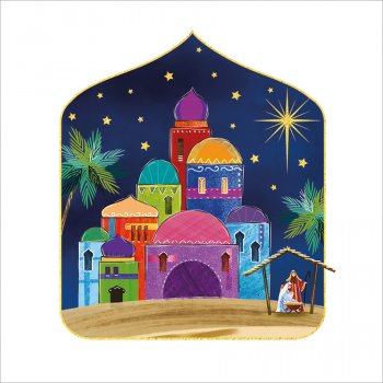 Transform Trade Bethlehem Scenes Charity Christmas Cards - Pack of 20