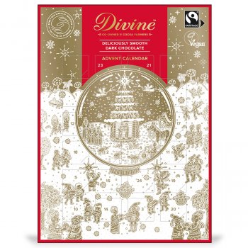 Divine Dark Chocolate Advent Calendar - 85g