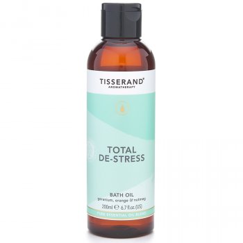 Tisserand Total De-Stress Bath Oil - 200ml