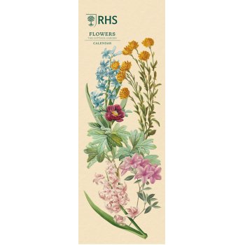 RHS Flowers 2027 Slim Wall Calendar