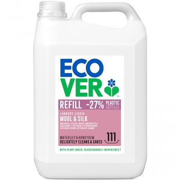 Ecover Delicate Laundry Liquid Refill - Waterlily & Honeydew - 5L - 111 Washes