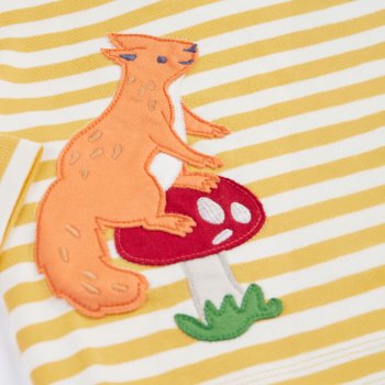 Frugi Squirrel Friends Frankie Outfit