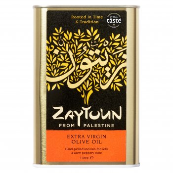 Zaytoun Palestinian Extra Virgin Olive Oil - 1L