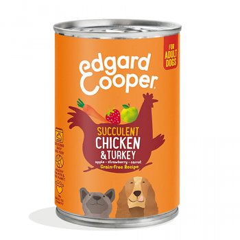 Edgard and Cooper Wet Dog Food Chicken & Turkey - 400g