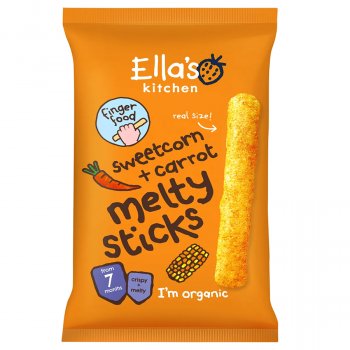 Ellas Kitchen Sweetcorn & Carrot Melty Stick - 16g