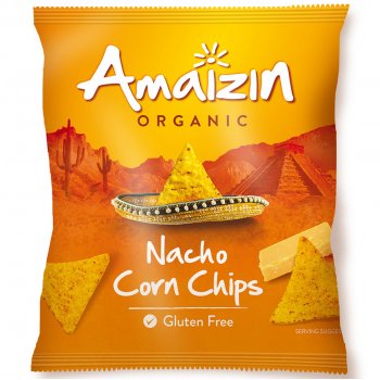 Amaizin Organic Nacho Corn Chips - 150g