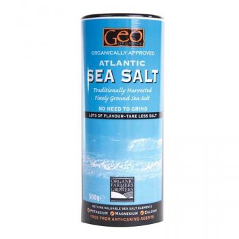 Geo Organics Atlantic Fine Ground Sea Salt