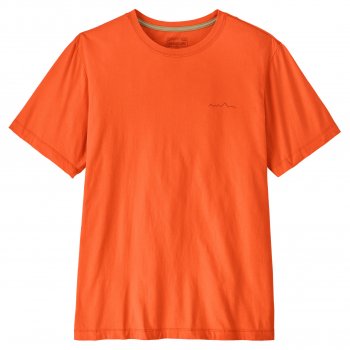 Patagonia Mens Multi-Pitch T-Shirt - Orange Peel