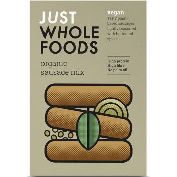 Just Wholefoods Vegetarian Sausage Mix - 125g