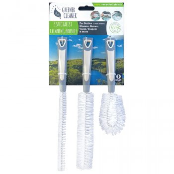 Greener Cleaner Specialist Cleaning Brushes - Set of 3
