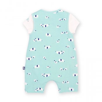 Kite Ele Time Dungaree Set