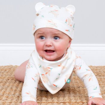 Kite Busy Bun Bib