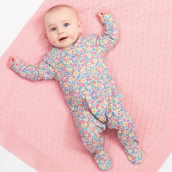 Kite Diamond Blanket Pink