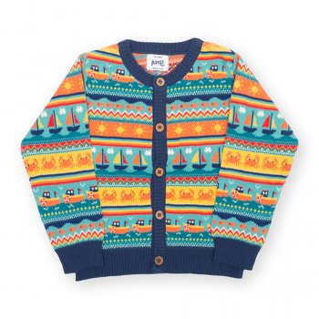 Kite Kaleidoscope Coastal Cardi