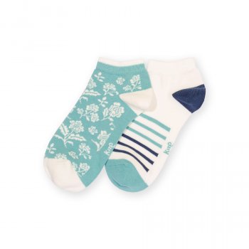 Kite Ocean Bloom Trainer Socks - UK 4-7