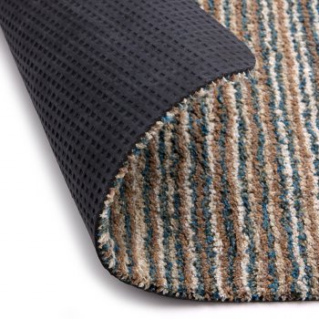 Candy Fleck Stripe Doormat - Sand - 50 x 75cm