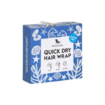Dock & Bay Quick Dry Hair Wrap - Ocean Treasure