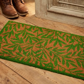 Leaf Foliage Coir Doormat