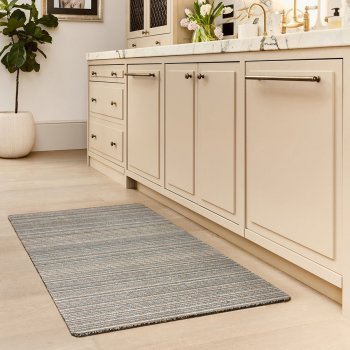 Candy Fleck Stripe Runner - Sand - 80x150cm