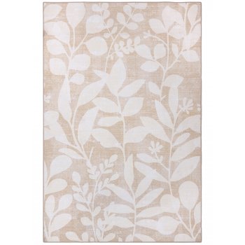 Eco-Washable Natural Eden Leaves Rug - 160 x 230cm