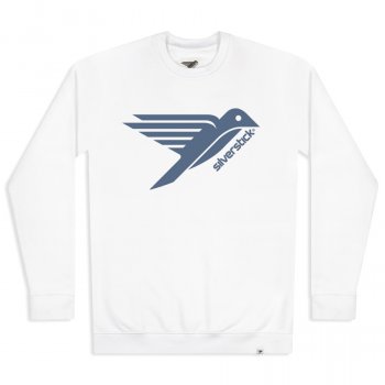 Womens Omie Logo Sweatshirt - White