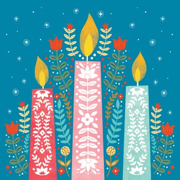 Amnesty Charity Christmas Cards - Season of Light - Pack of 10