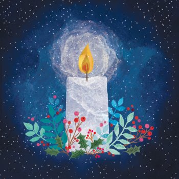 Amnesty Charity Christmas Cards - Lighting the Way - Pack of 10