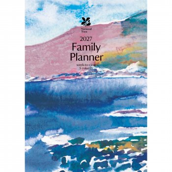 National Trust A3 Family Planner 2027 Wall Calendar
