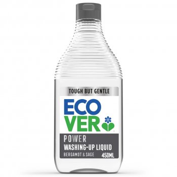 Ecover Power Washing Up Liquid - Bergamot & Sage - 450ml