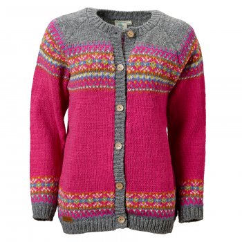 Iona Cardigan - Pink
