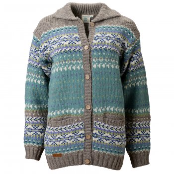Iona All Season Cardigan - Aqua