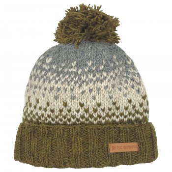 Mens Loch Ness Beanie - Moss