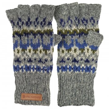 Westport Fingerless Gloves - Blue