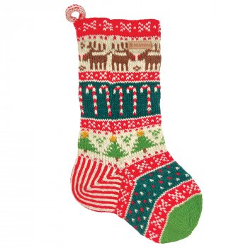 Candy Cane Christmas Stocking