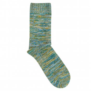 Doris & Dude Blue Slouchy Socks - UK 3-7