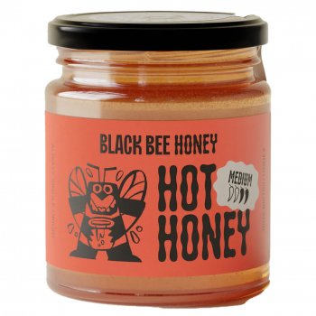 Black Bee British Hot Honey - 227g