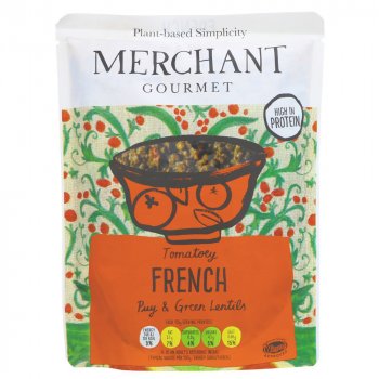 Merchant Gourmet Tomatoey French Puy & Green Lentils - 250g