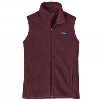 Patagonia Womens Better Sweater Vest - Berry Fig