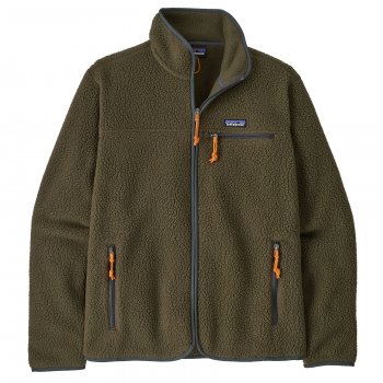 Patagonia Mens Retro Pile Fleece Jacket - Basin Green