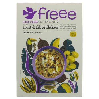 Freee by Doves Farm Fruit & Fibre Flakes - 375g