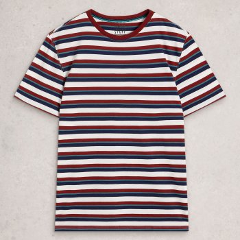 White Stuff Abersoch Stripe Tee - Ivory