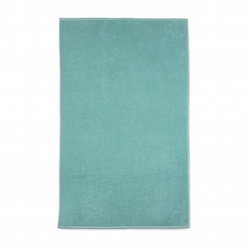 Bari Organic Hand Towel - Aqua Haze