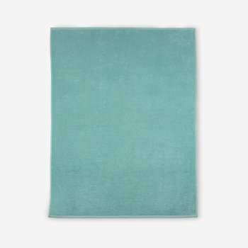 Bari Organic Guest Towel - Aqua Haze