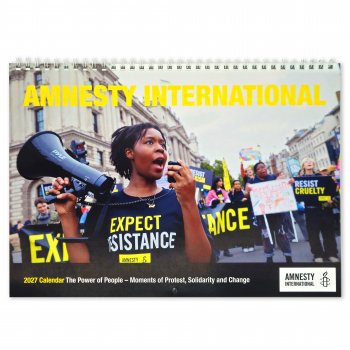 Amnesty 2027 Wall Calendar - The Power of People
